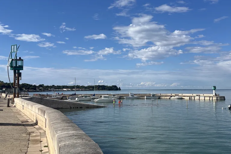 La jetée du port de Rivedoux-Plage